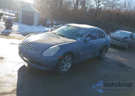 2006 Infiniti G35X from USA, damaged, VIN JNKCV51F36M602521